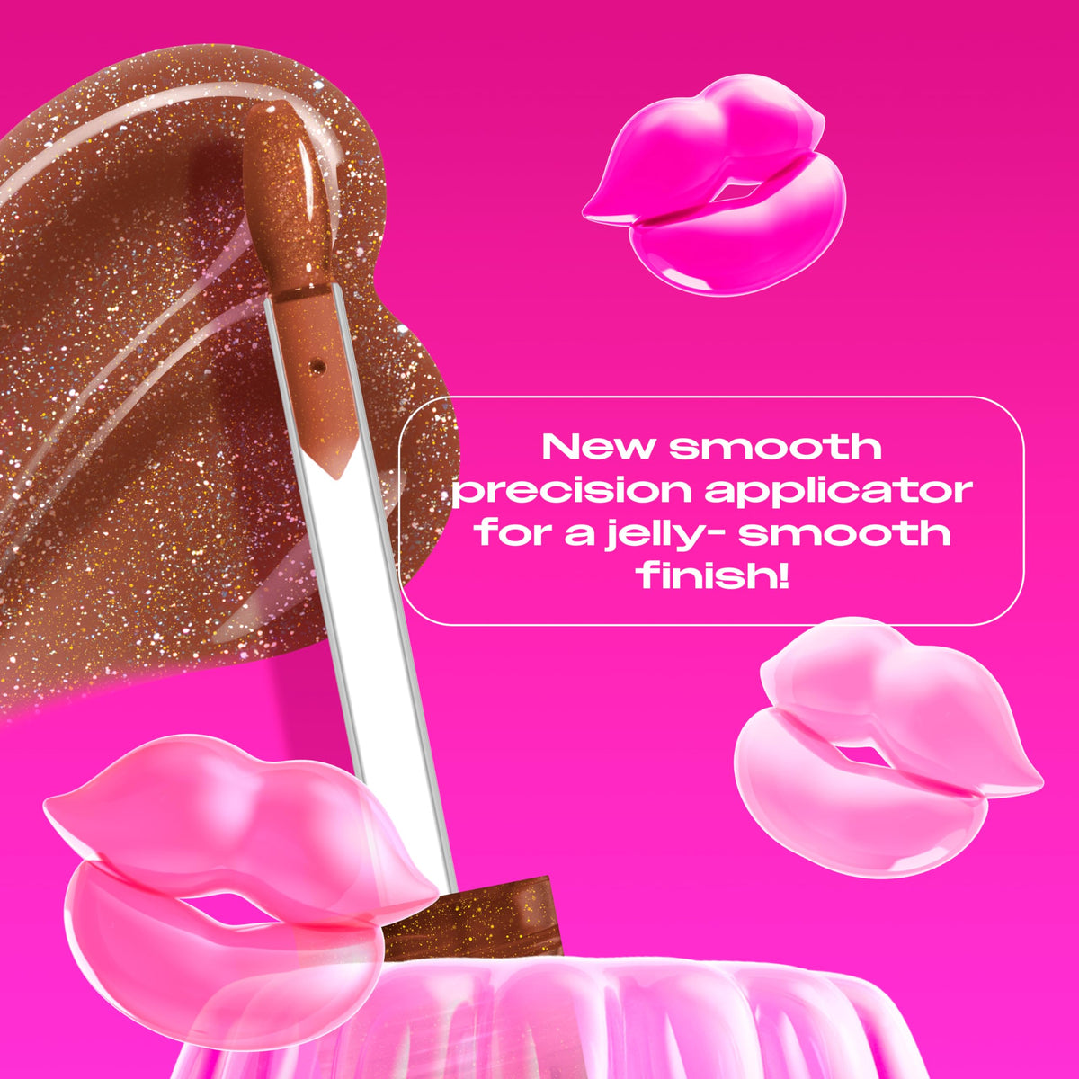 NYX Jelly Job Lip Gloss swatch on skin