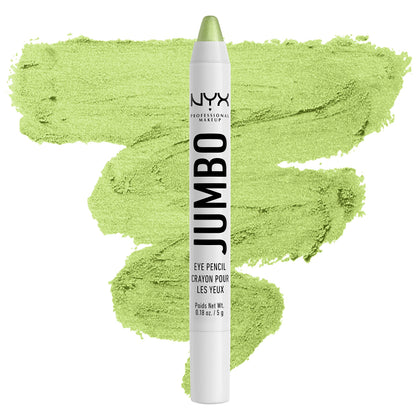 NYX Jumbo Eye Pencil Matcha Green front view