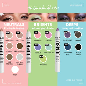 NYX Jumbo Eye Pencil Mint showing tip