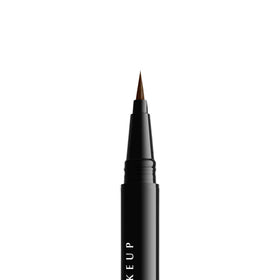 NYX Lift & Snatch Eyebrow Tint Pen Espresso on a vanity