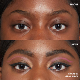 NYX Lift & Snatch Eyebrow Tint Pen Gray Black with cap off