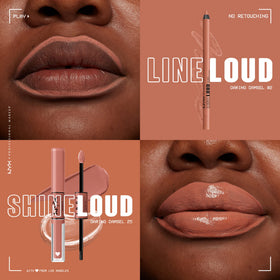 NYX Line Loud Lip Liner Daring Damsel packaging and details