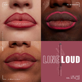 NYX Line Loud Lip Liner Deep Raspberry packaging