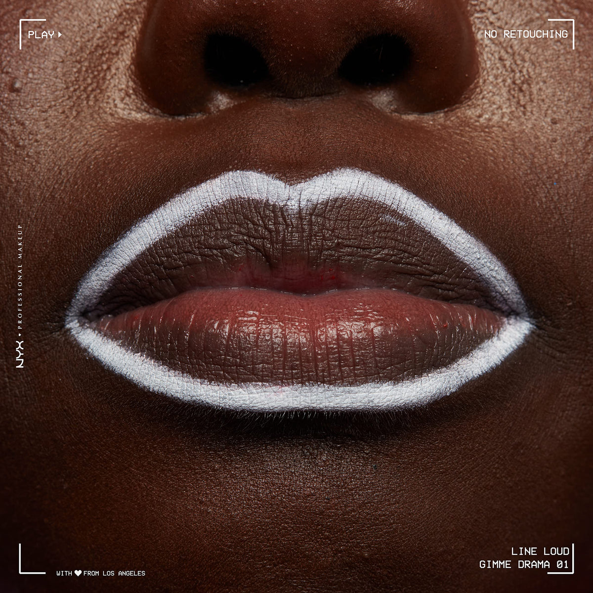 NYX Line Loud Lip Liner Gimme Drama in hand