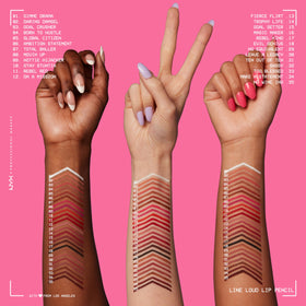 NYX Line Loud Lip Liner in various shades