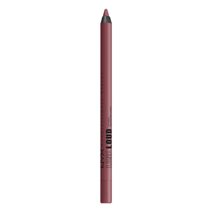 NYX Line Loud Lip Liner Magic Maker front view with bright orange colour