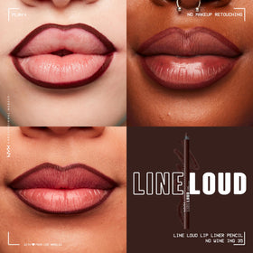 NYX Line Loud Lip Liner packaging on a white background