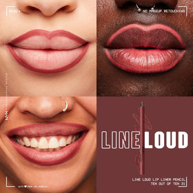 NYX Line Loud Lip Liner packaging with vibrant colours