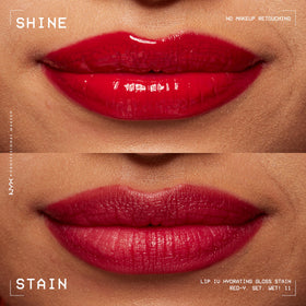NYX Lip IV Hydrating Glossy Lip Stain applicator close-up