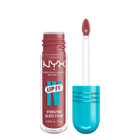 NYX Lip IV Hydrating Glossy Lip Stain in Petal Pourin' front view