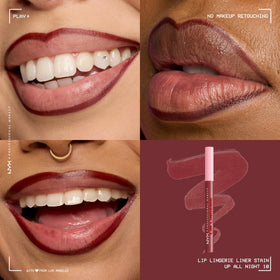 NYX Lip Lingerie Liner Stain applicator tip close-up