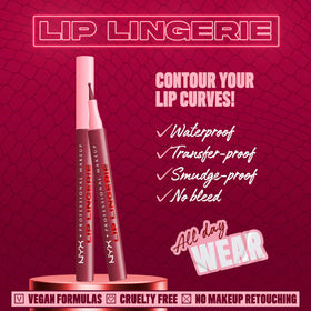 NYX Lip Lingerie Sculpting Lip Liner Stain Hot N' Heavy packaging