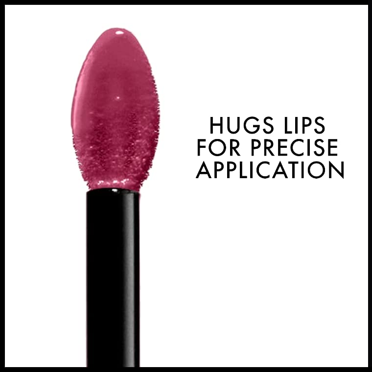 NYX Lip Lingerie XXL Matte Liquid Lipstick Berry Pink applicator