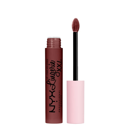 NYX Lip Lingerie XXL Matte Liquid Lipstick Deep Mesh front view