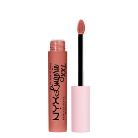 NYX Lip Lingerie XXL Matte Liquid Lipstick Turn-On Peach Nude front view
