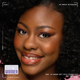 NYX Make 'Em Wonder Foundation 35 Soft Mocha swatch on hand
