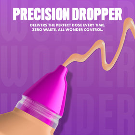 NYX Make 'Em Wonder Liquid Foundation application with brush