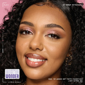 NYX Make 'Em Wonder Liquid Foundation bottle close-up