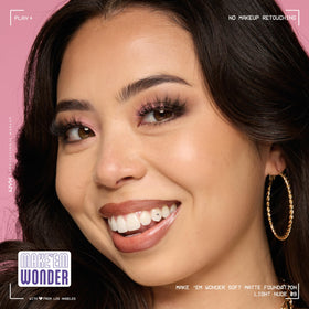 NYX Make 'Em Wonder Liquid Foundation with other NYX products
