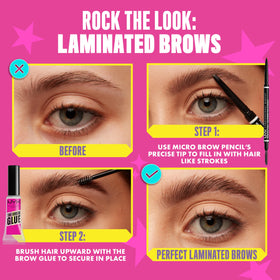 NYX Micro Brow Pencil Ash Brown with spoolie end