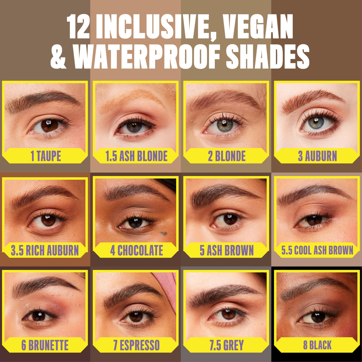NYX Micro Brow Pencil Cool Ash Brown packaging