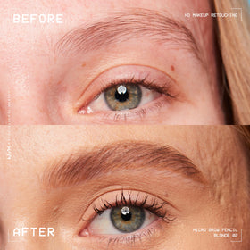 NYX Micro Brow Pencil spoolie end close-up