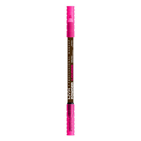NYX Powder Louder Eyebrow Pencil in Espresso, front view