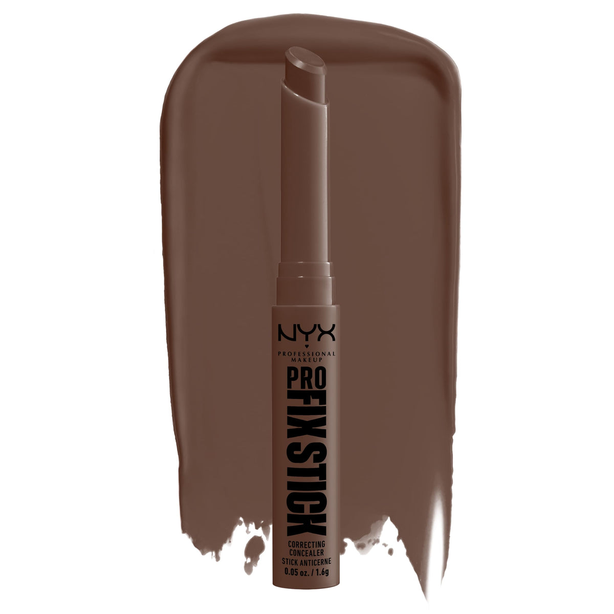 NYX Pro Fix Stick Correcting Concealer Deep Walnut front view