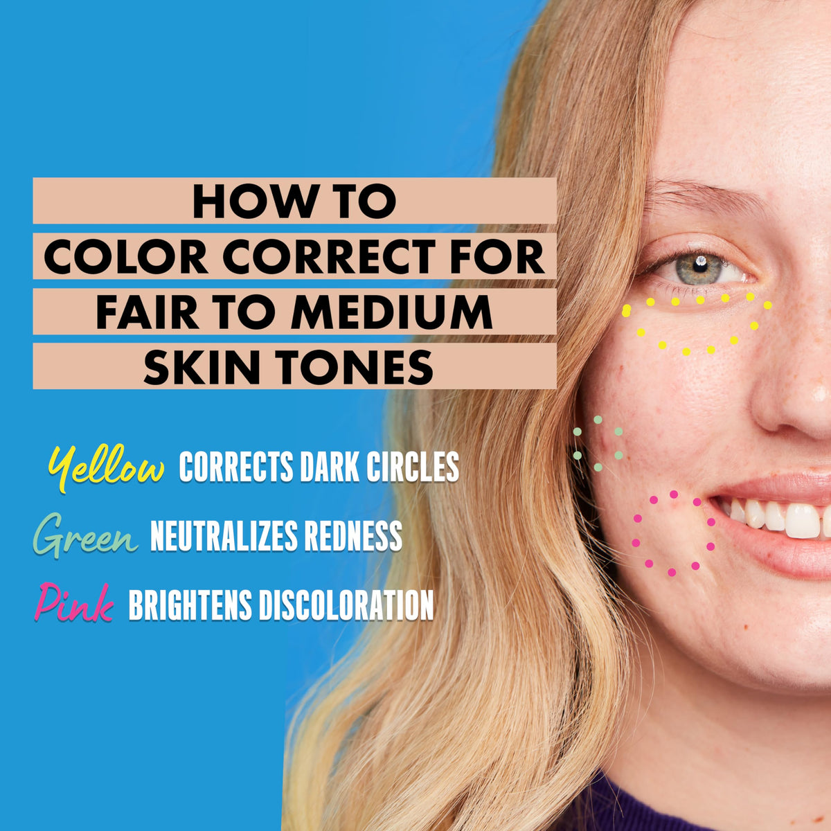 NYX Pro Fix Stick Correcting Concealer swatch on skin