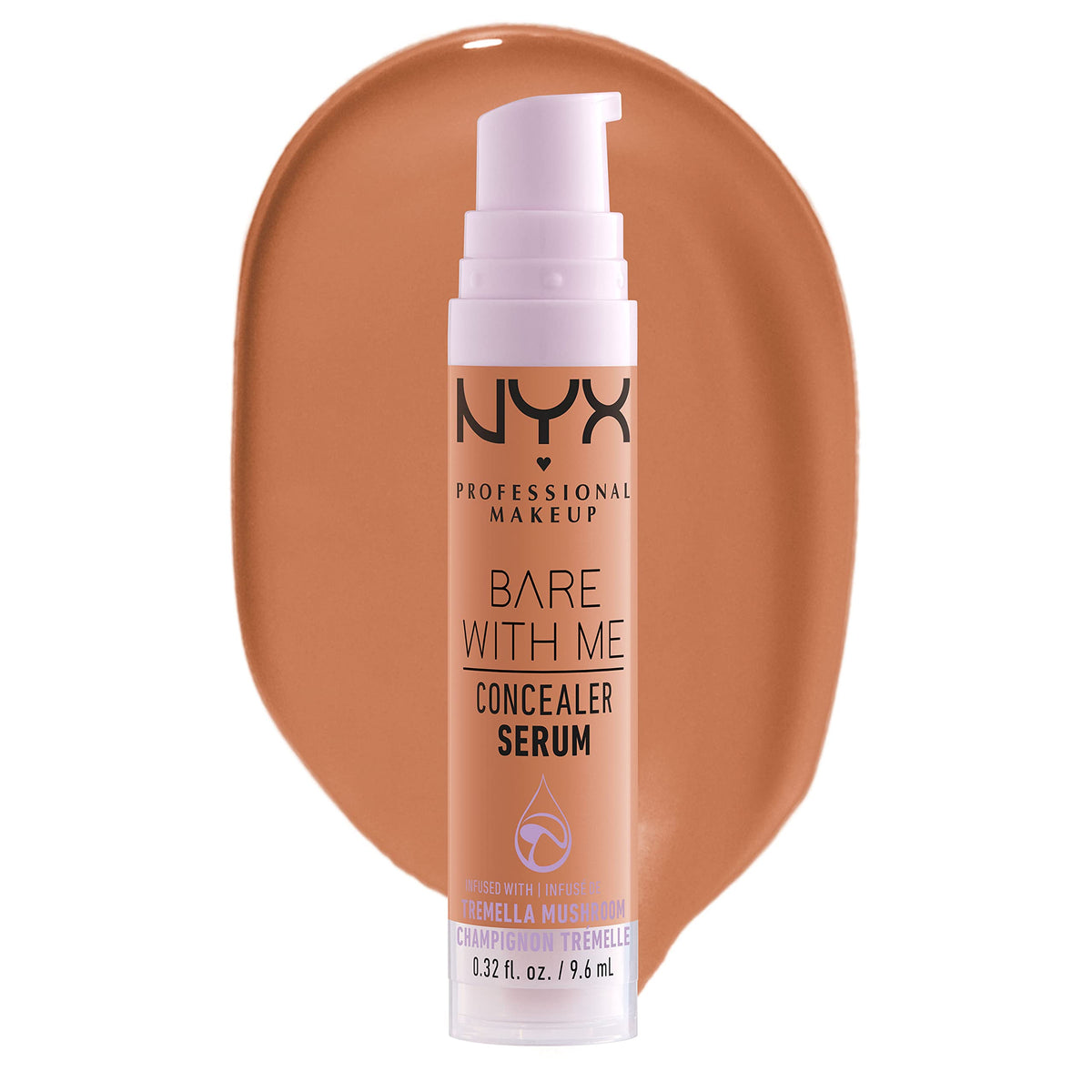 NYX PROFESSIONAL MAKEUP Bare With Me Concealer Serum Caramel front view