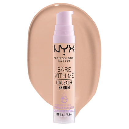 NYX PROFESSIONAL MAKEUP Bare With Me Concealer Serum front view in Light shade