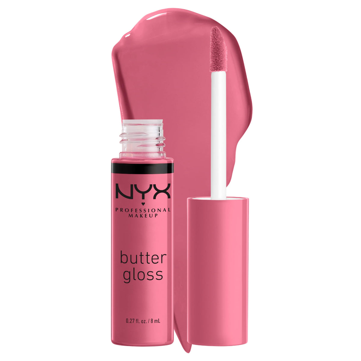 NYX PROFESSIONAL MAKEUP Butter Gloss Angel Food Cake front view