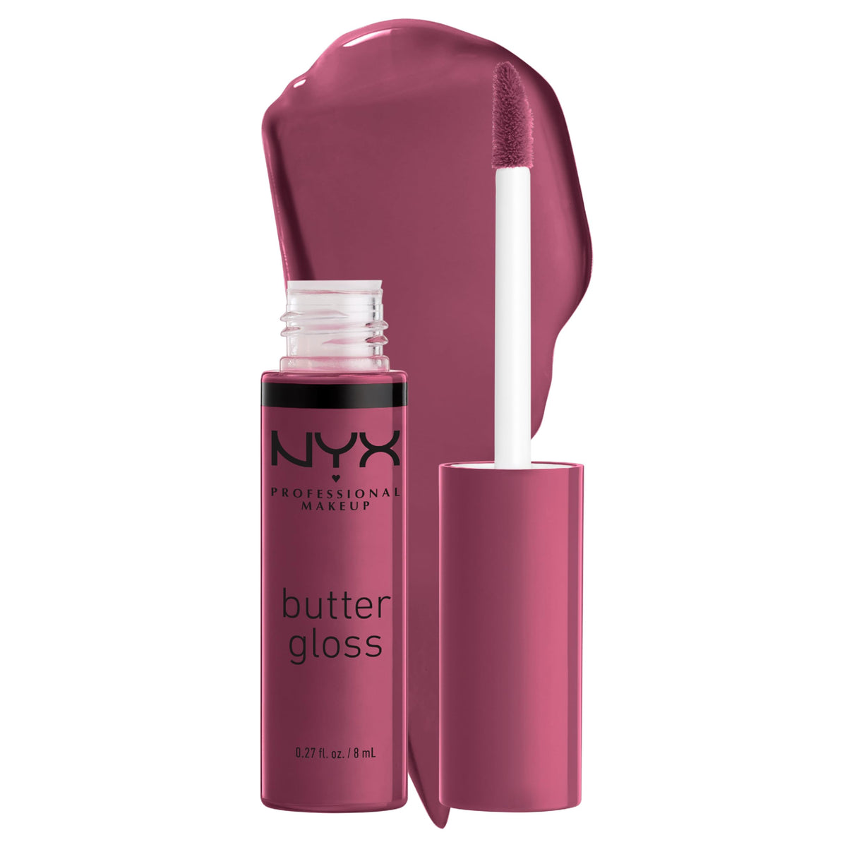 NYX PROFESSIONAL MAKEUP Butter Gloss Cranberry Pie front view