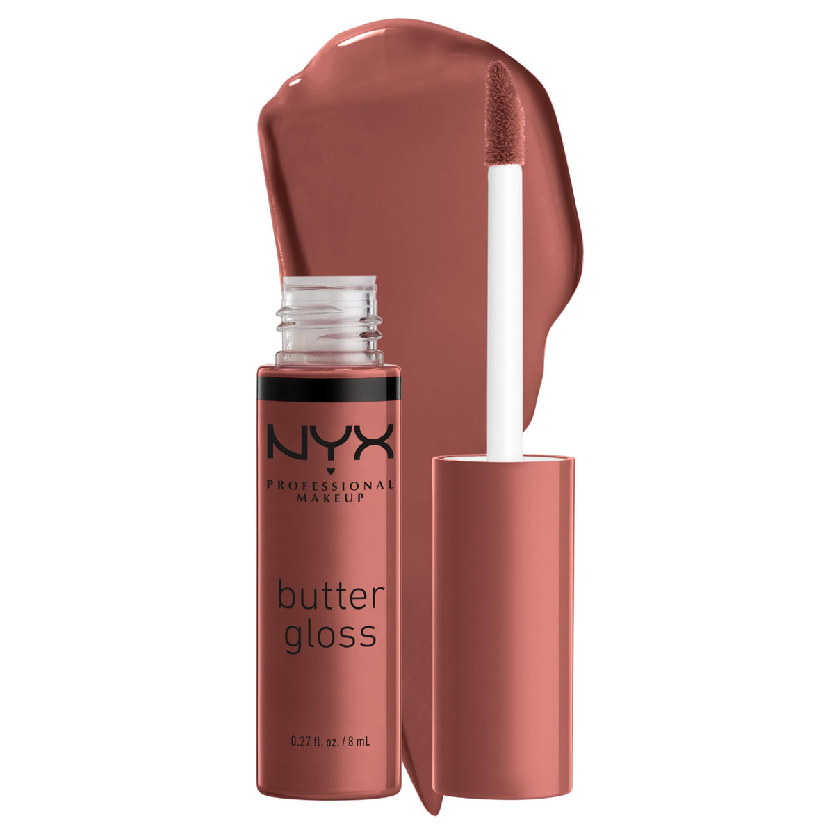 NYX PROFESSIONAL MAKEUP Butter Gloss in Praline front view