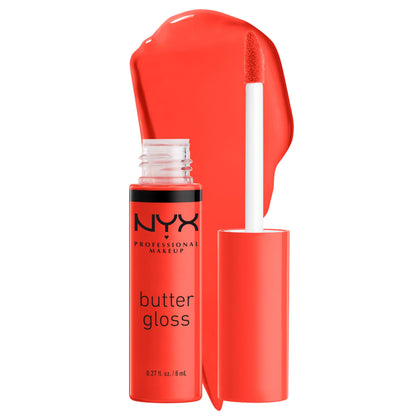 NYX PROFESSIONAL MAKEUP Butter Gloss Orangesicle front view