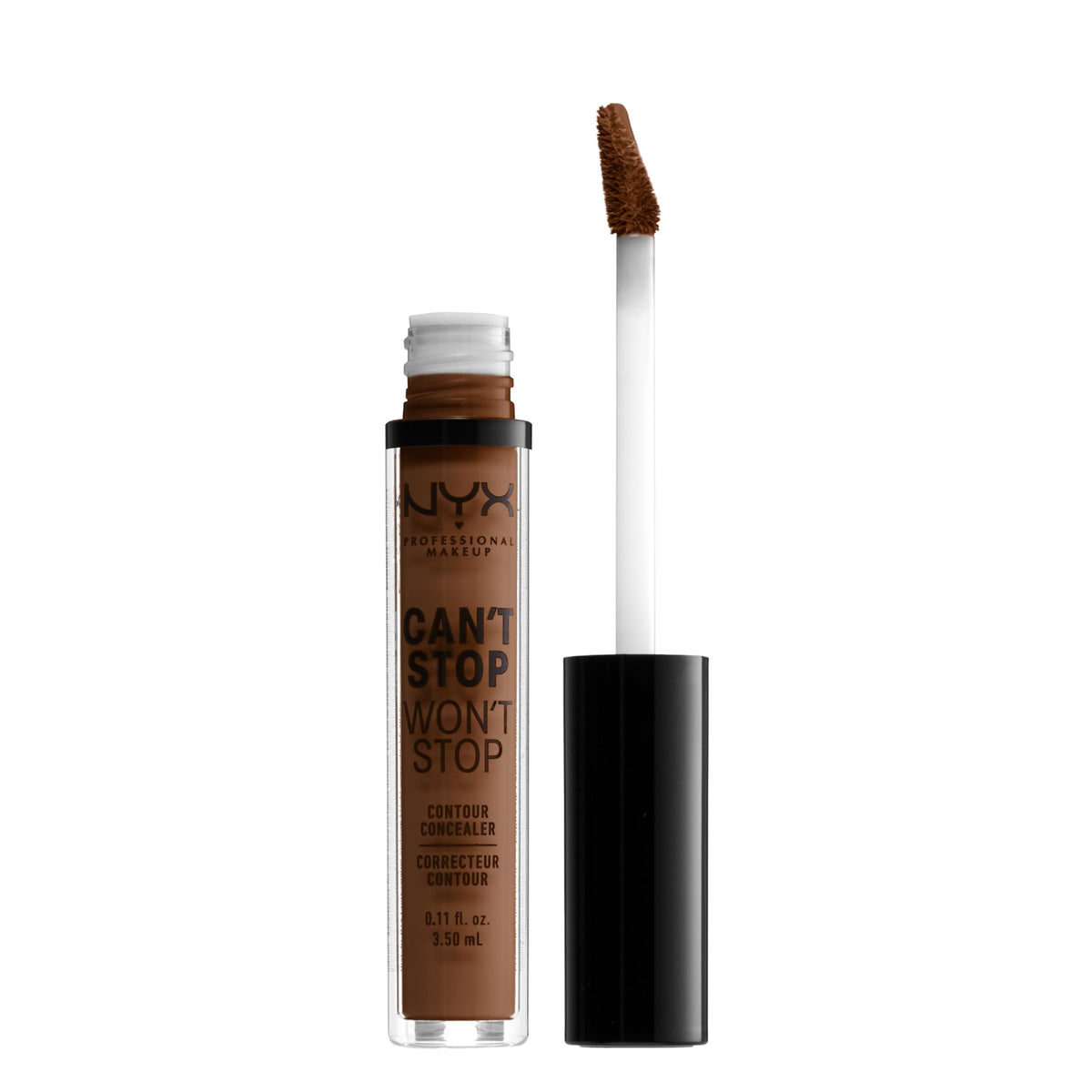 NYX PROFESSIONAL MAKEUP Can't Stop Won't Stop Concealer Mocha packaging