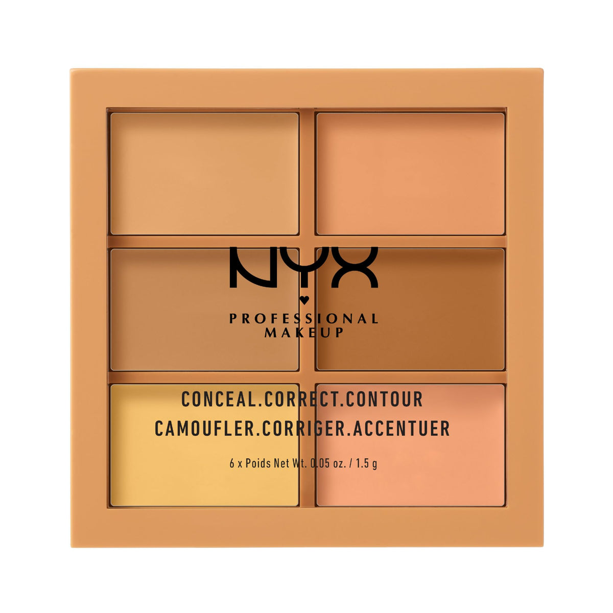 NYX PROFESSIONAL MAKEUP Conceal Correct Contour Palette front view