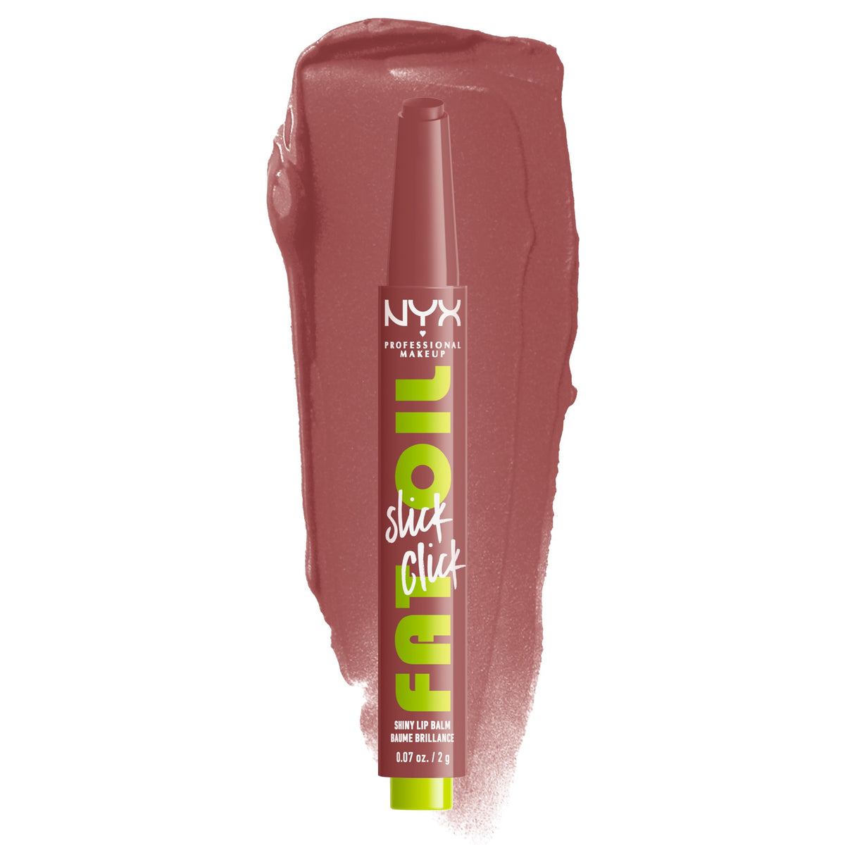 NYX PROFESSIONAL MAKEUP Fat Oil Slick Click Lip Balm in Profile Pic, front view