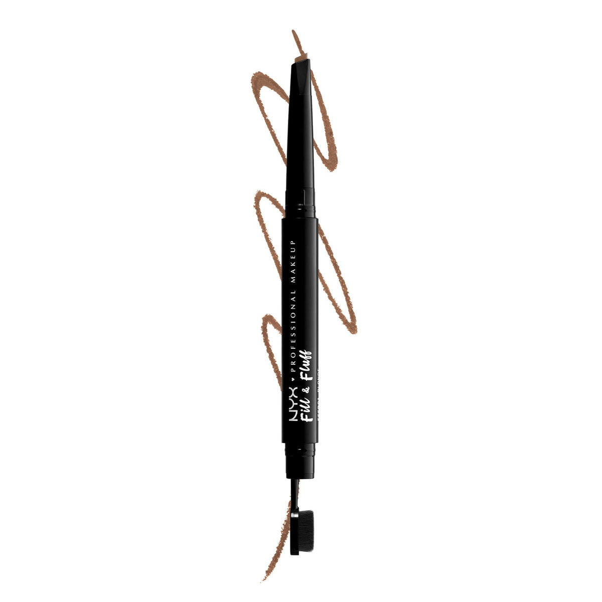 NYX PROFESSIONAL MAKEUP Fill & Fluff Eyebrow Pomade Pencil Taupe front view