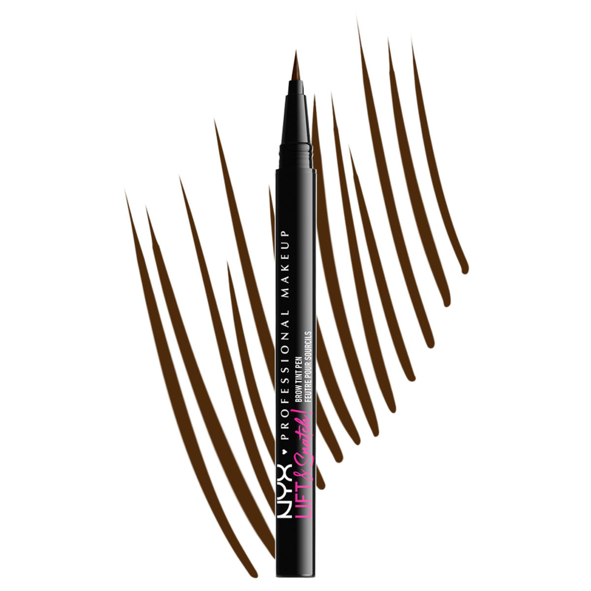 NYX PROFESSIONAL MAKEUP Lift & Snatch Eyebrow Tint Pen in Espresso front view