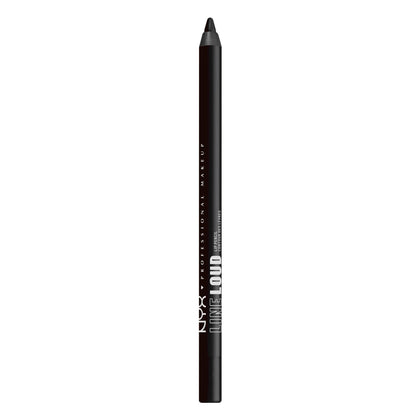 NYX PROFESSIONAL MAKEUP Line Loud Lip Liner Evil Genius Black front view