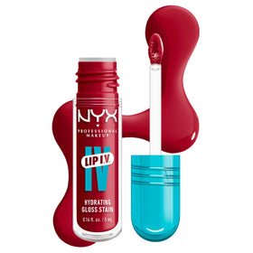 NYX PROFESSIONAL MAKEUP Lip IV Hydrating Glossy Lip Stain Red-y Set Wet front view