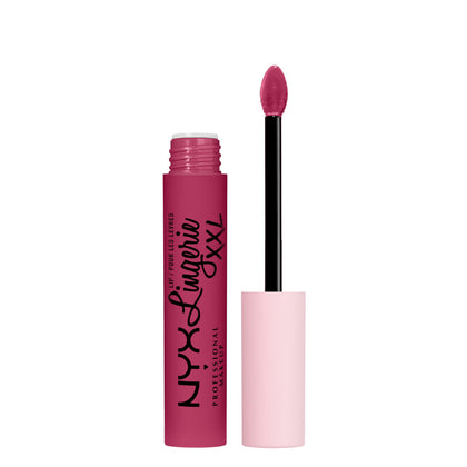 NYX PROFESSIONAL MAKEUP Lip Lingerie XXL Matte Liquid Lipstick in Stayin' Juicy front view