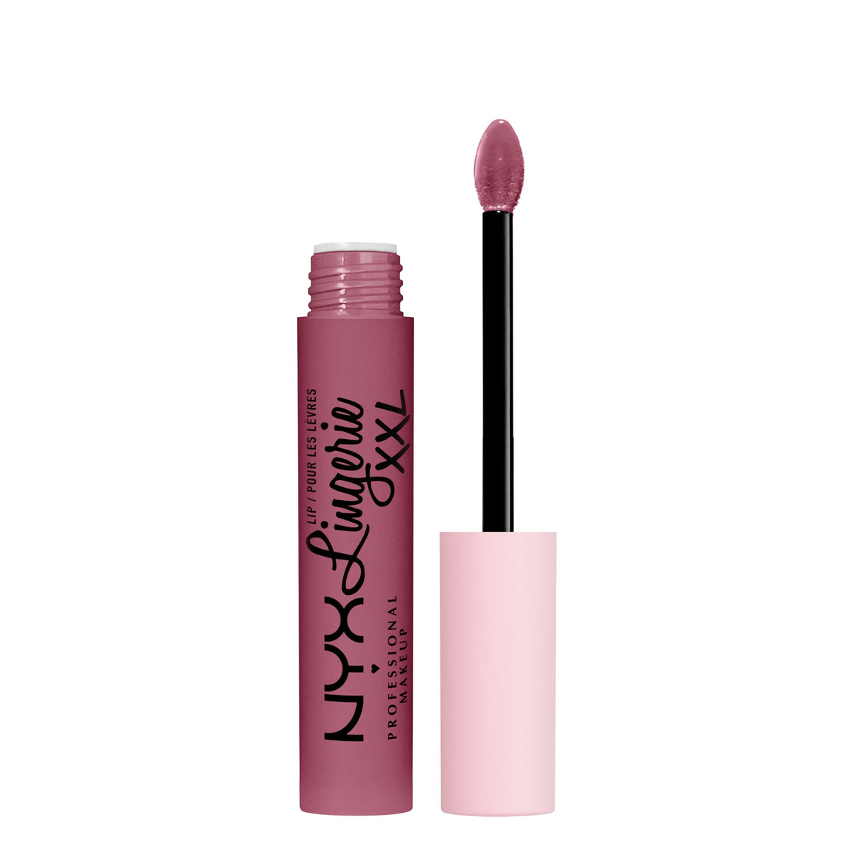 NYX PROFESSIONAL MAKEUP Lip Lingerie XXL Matte Liquid Lipstick Unlaced front view