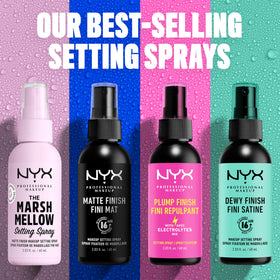 NYX PROFESSIONAL MAKEUP Matte Setting Spray in lifestyle setting