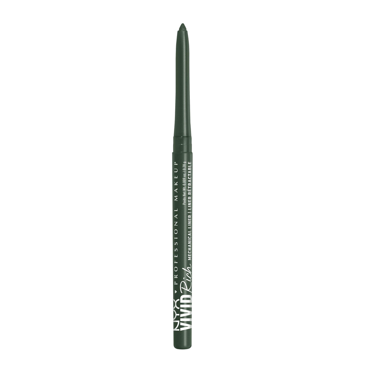 NYX PROFESSIONAL MAKEUP Mechanical Eye Pencil Emerald Green front view