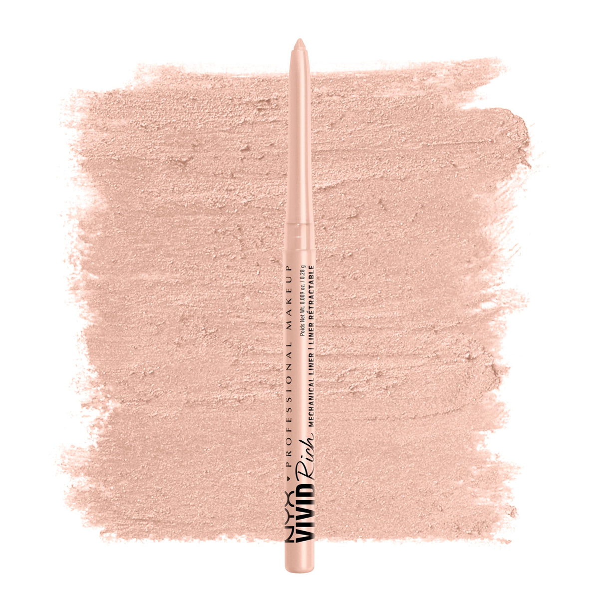 NYX PROFESSIONAL MAKEUP Mechanical Eye Pencil in Quartz Queen front view