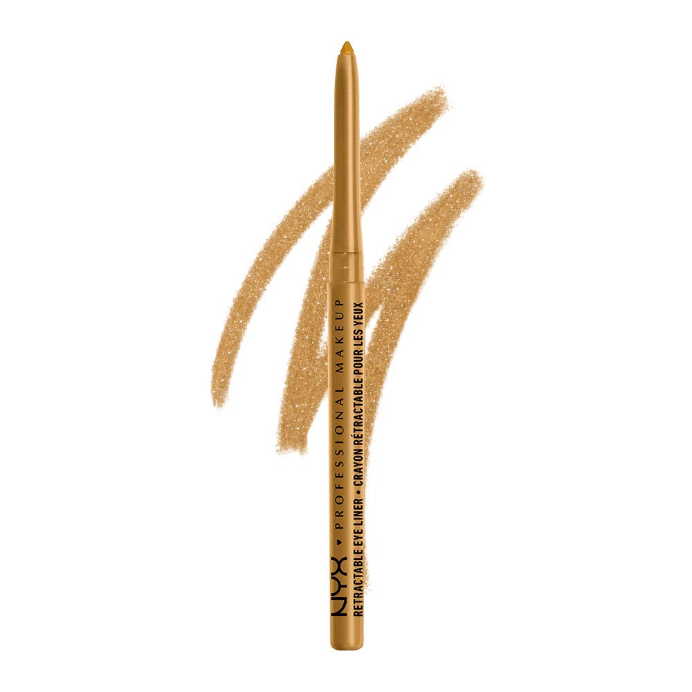 NYX PROFESSIONAL MAKEUP Mechanical Eyeliner Pencil in Gold front view