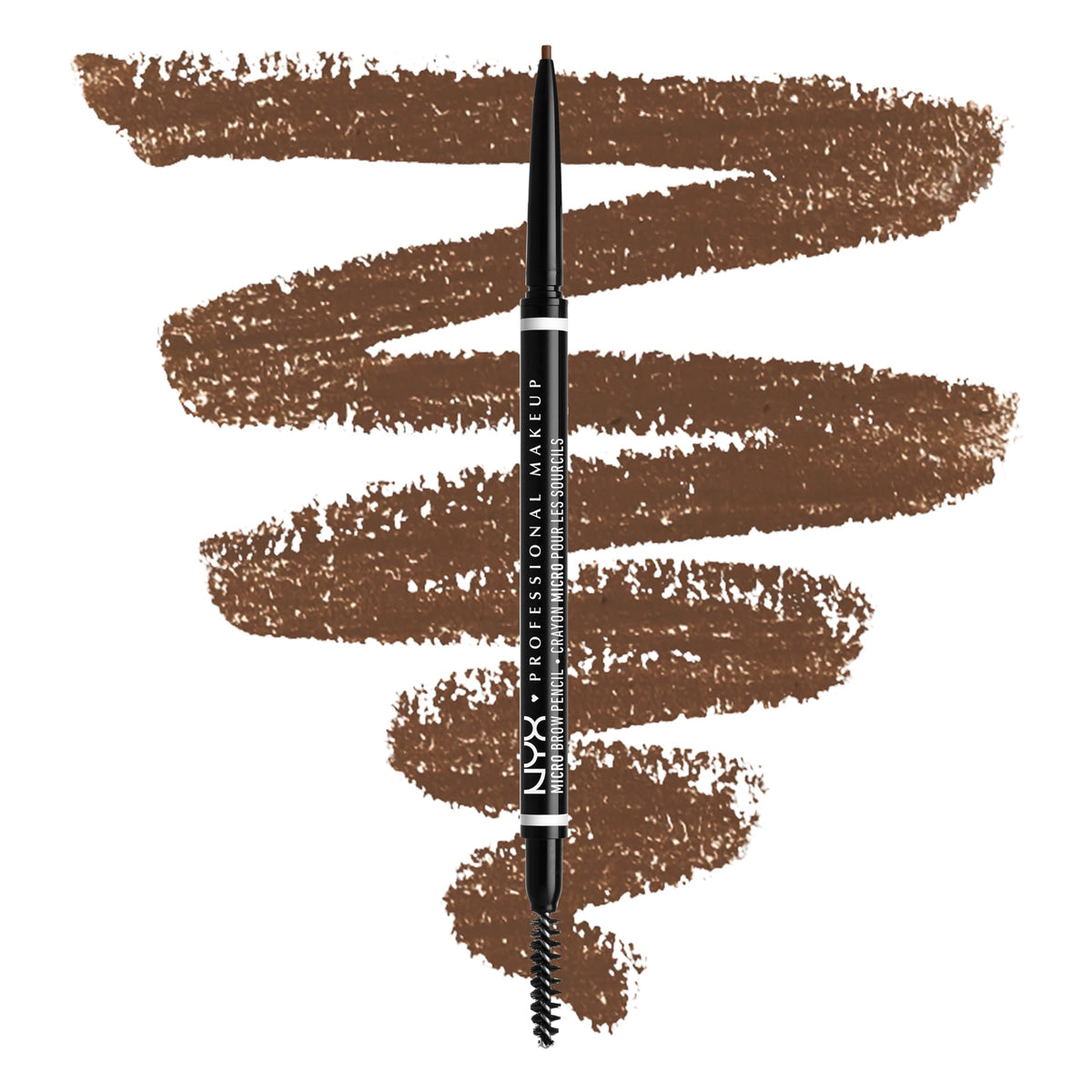 NYX PROFESSIONAL MAKEUP Micro Brow Pencil Chocolate front view