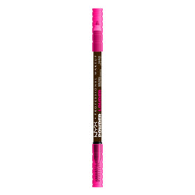 NYX PROFESSIONAL MAKEUP Powder Louder Eyebrow Pencil Ash Brown front view